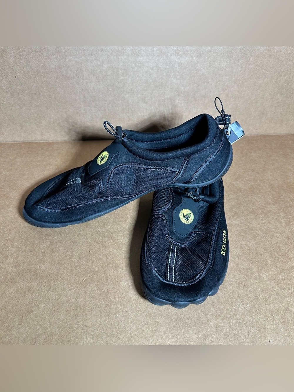 Body Glove Men's Black Water Shoe, Riverbreaker II , Aqua Socks, Size 10, New